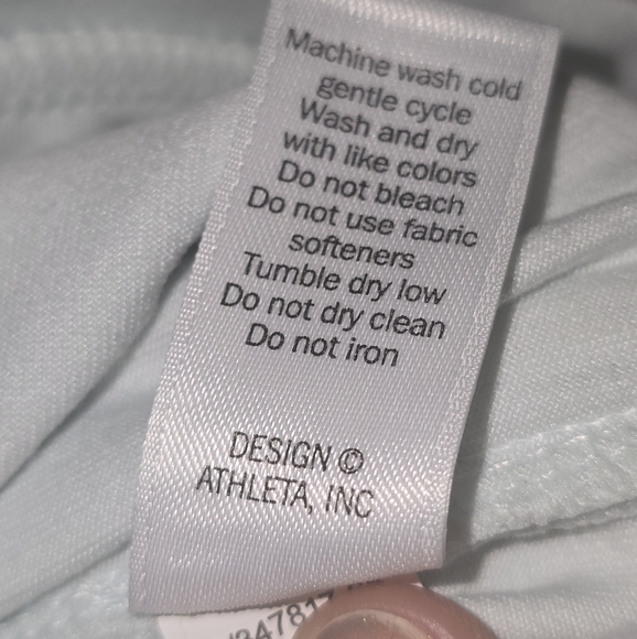 Women's Athleta Mint Mock Neck Zip Long Sleeve Running Top. Size Small.✨️ - Picture 11 of 11